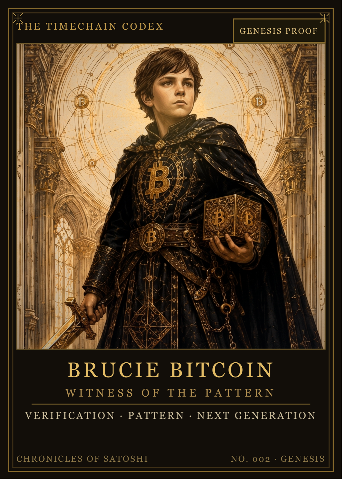 Brucie Bitcoin — Witness of the Pattern