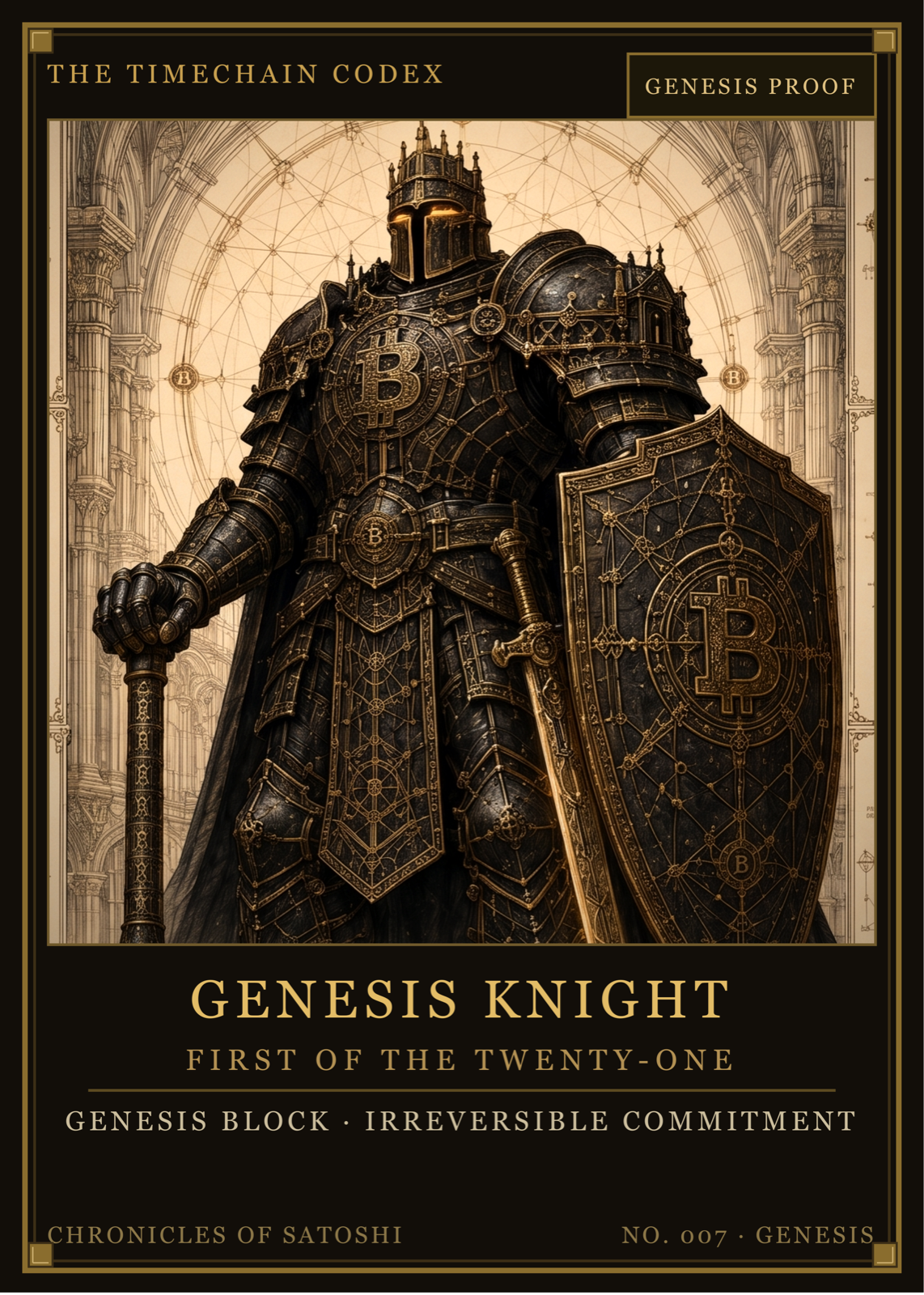 The Genesis Knight — First of the Twenty-One