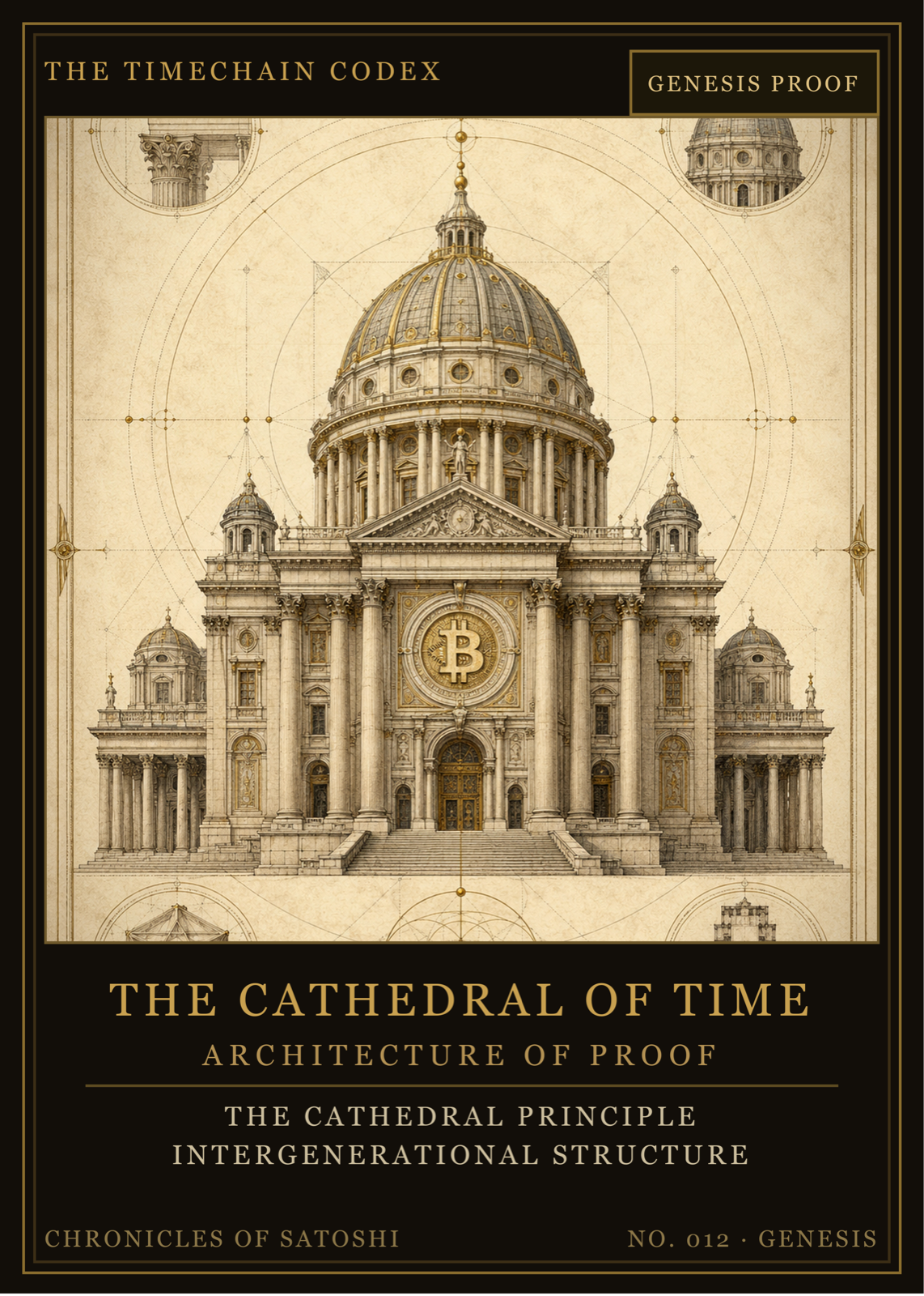 The Cathedral of Time — Genesis Plate — The keystone of the Genesis Slate
