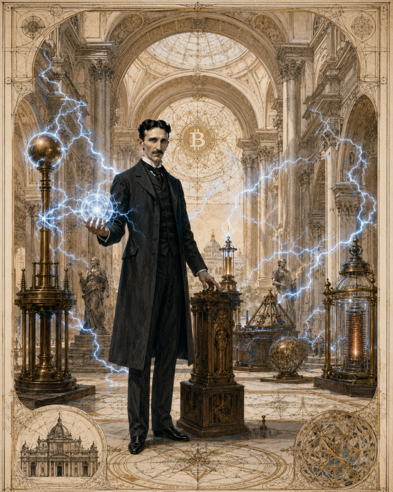 Tesla — The Architect of Energy — Energy converted into defense